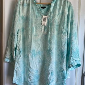 Torrid tie dye long sleeve top NWT size 1x